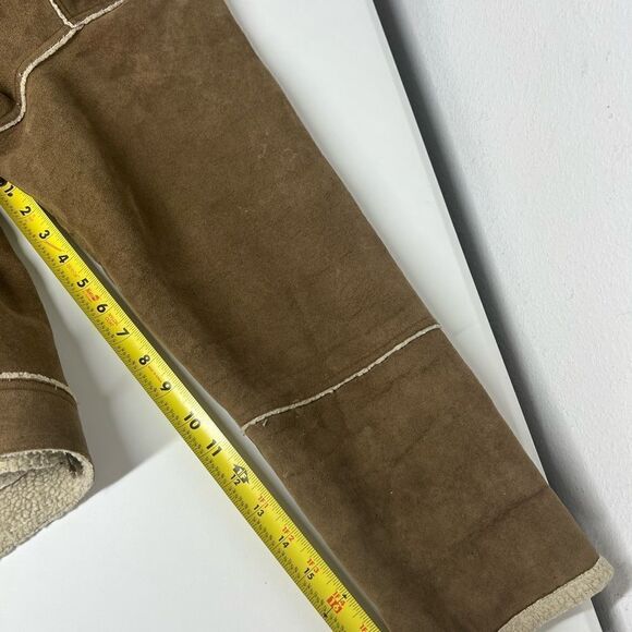 Men's Aeropostale Tan Zipper Front Lined Coat Size L - Picture 14 of 16